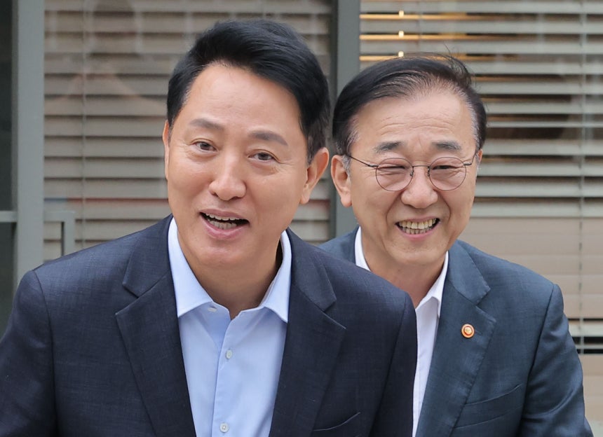 [속보]오세훈 “용산공원 주택공급 동의하면 역사의 죄인으로 남는 것”
