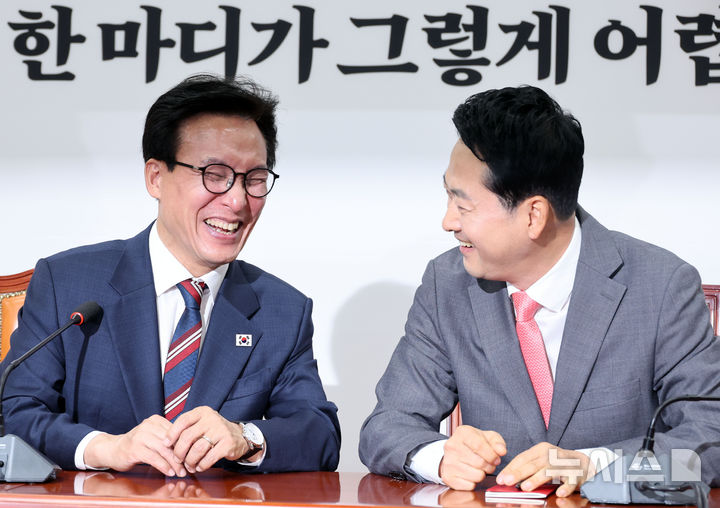 김민석·장동혁 첫 회동…'대화' 공감했지만 대법관·부동산 각 세워(종합)