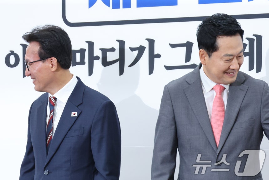 김민석·장동혁 '첫 만남'…수시 대화 공감대 속 대법관·부동산 '신경전'