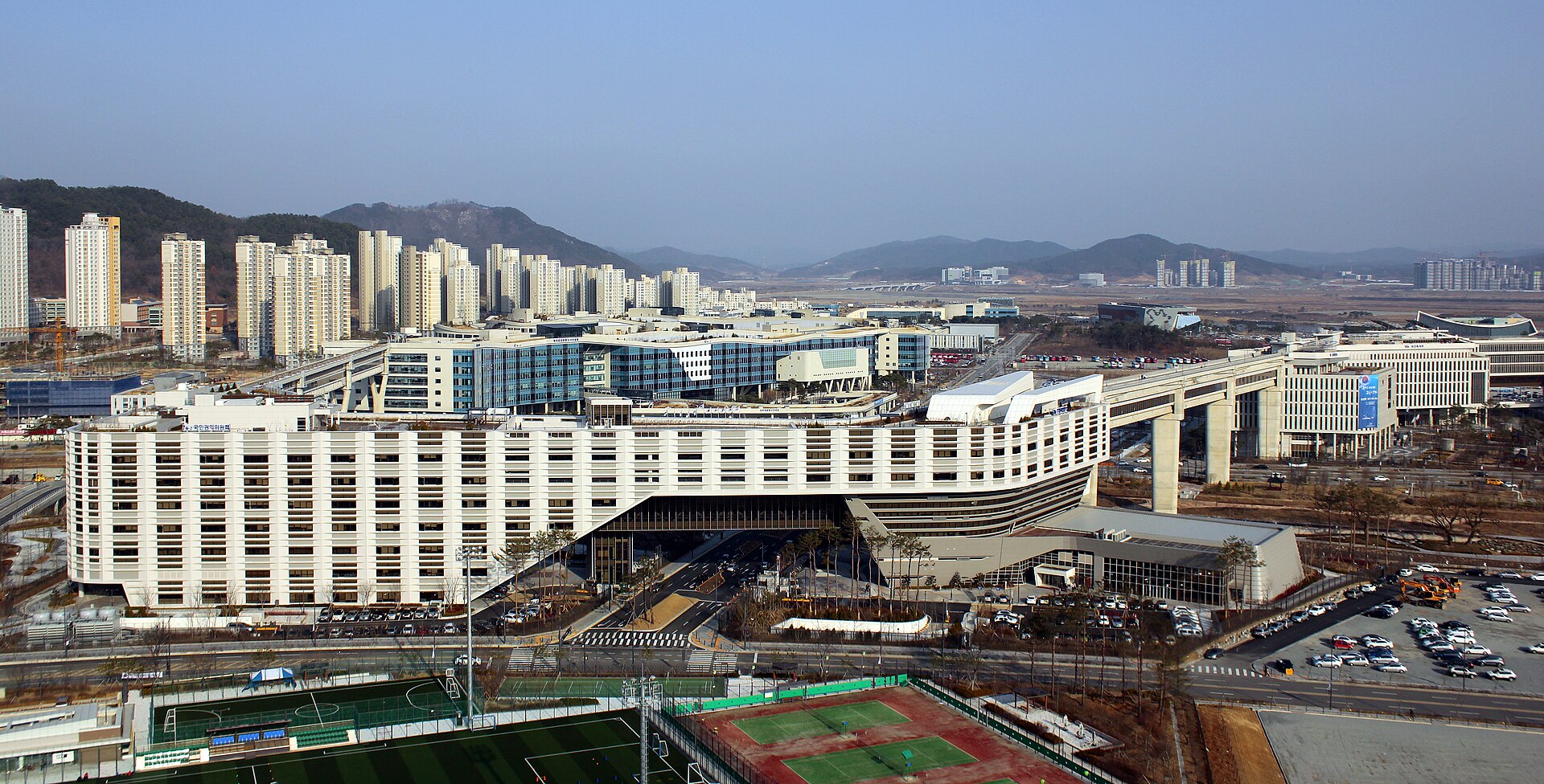 보건복지부 등 중앙부처가 위치한 정부세종청사 전경