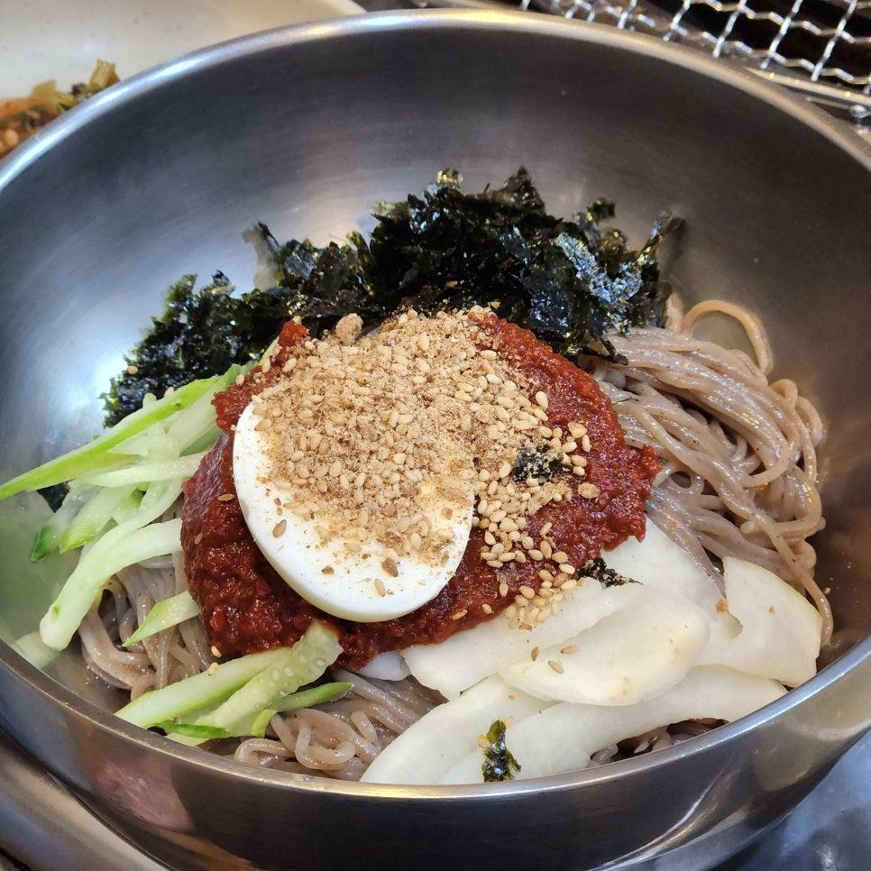 막국수 한 그릇