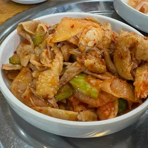 평래옥 닭무침
